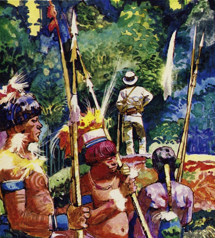 Antonio Raimondi elérte azt, amit az Amazonas forrásának gondolt alkotó: English School