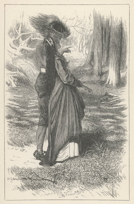 Aphra Behn, Oroonoko és Imoinde (metszet) alkotó: English School