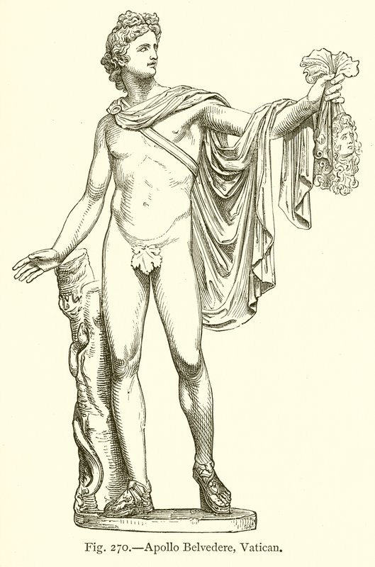 Apollo Belvedere, Vatikán alkotó: English School