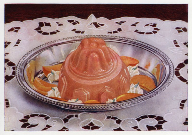Sárgabarack puding (színes litho) alkotó: English School