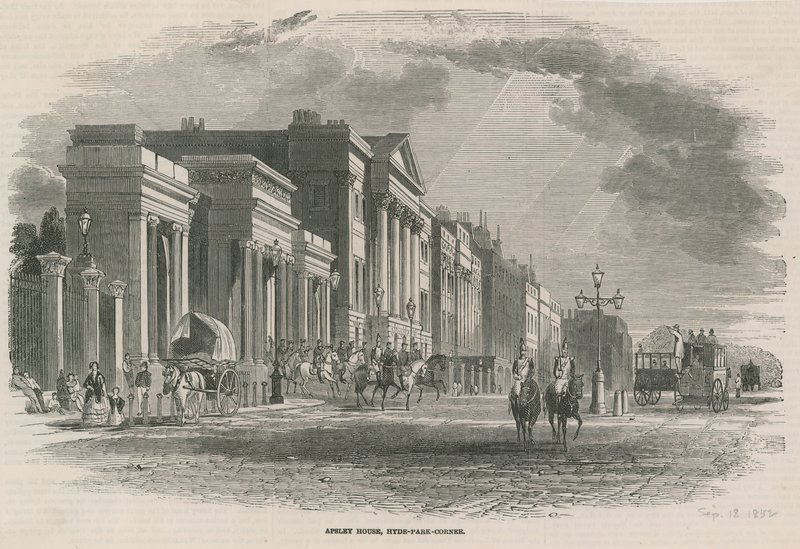 Apsley ház, Hyde Park Corner, London alkotó: English School
