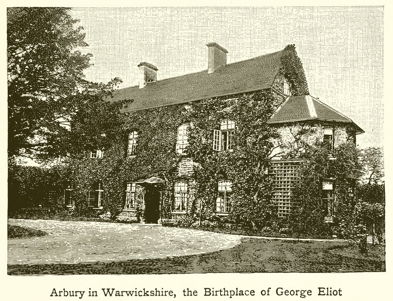 Arbury Warwickshire-ben, George Eliot szülőhelye alkotó: English School