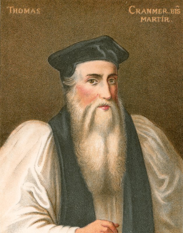 Cranmer érsek alkotó: English School