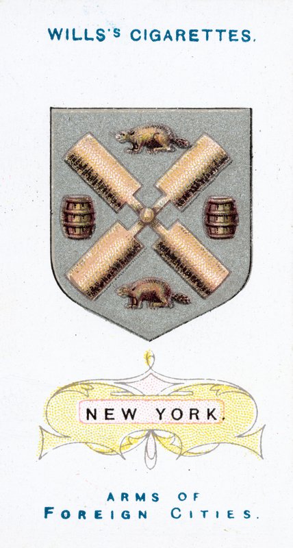 New York fegyverei (chromolitho) alkotó: English School
