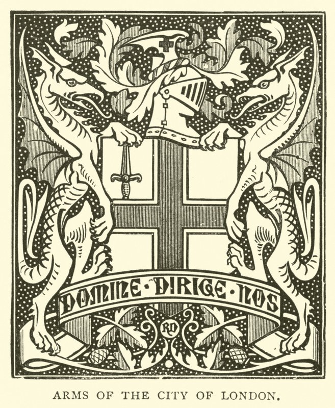 London City fegyverei alkotó: English School