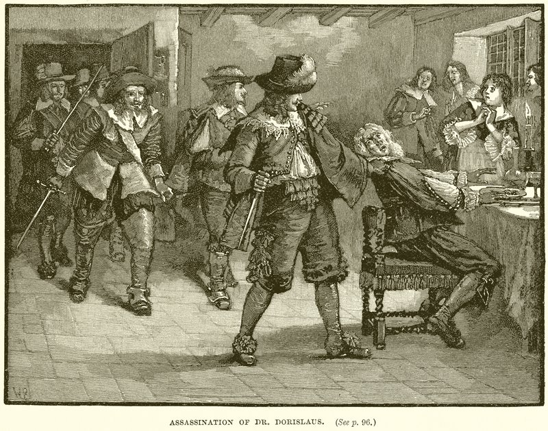 Dr. Dorislaus meggyilkolása alkotó: English School