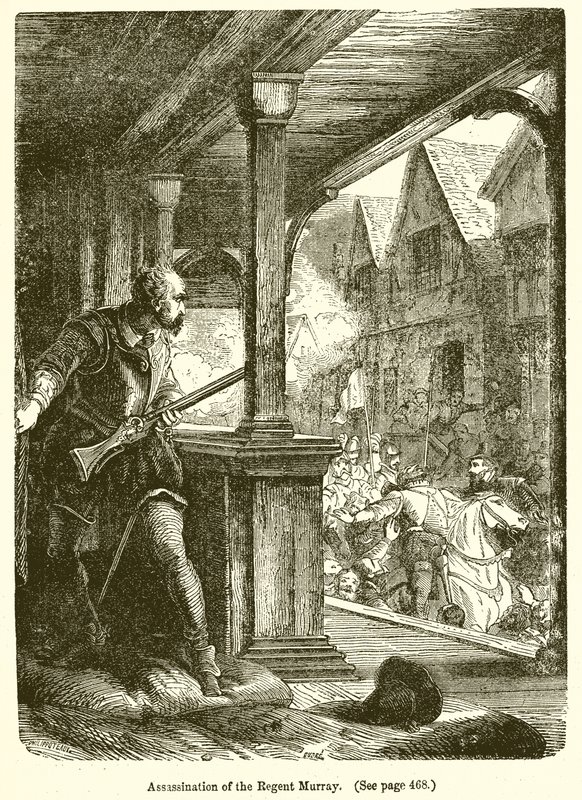 Murray régens meggyilkolása alkotó: English School