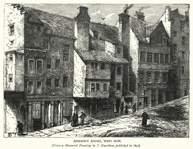 Összeszerelő helyiségek, West Bow (metszet) alkotó: English School