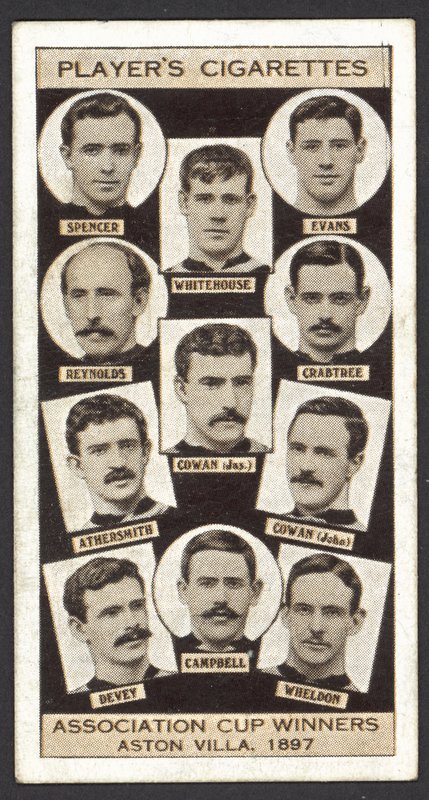 Egyesületi kupagyőztesek, Aston Villa alkotó: English School
