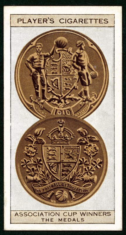 Szövetségi kupagyőztesek, érmek (litho) alkotó: English School