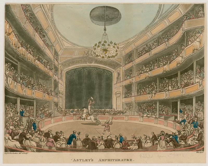 Astleys amfiteátrum alkotó: English School
