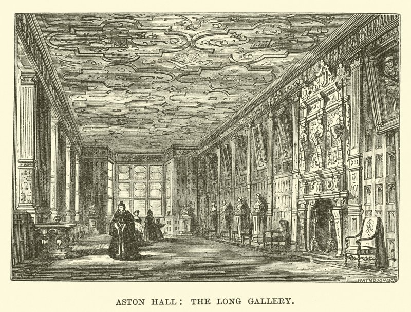 Aston Hall, a Long Gallery alkotó: English School