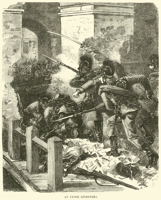 Közel negyedben, 1870 decemberében alkotó: English School