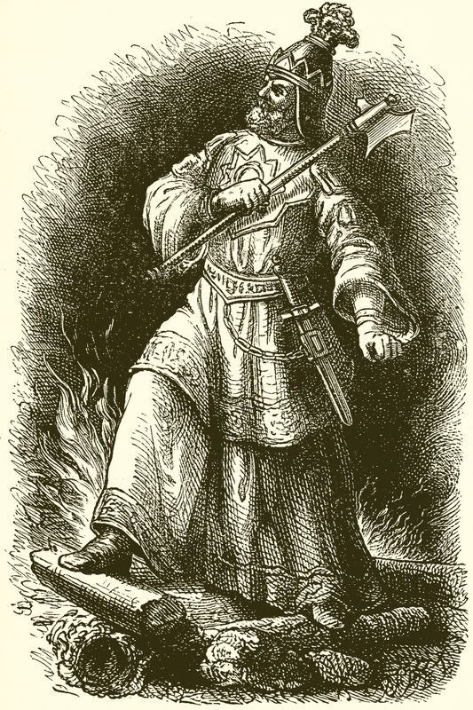 Attila, Isten csapása alkotó: English School