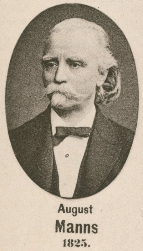August Manns (metszet) alkotó: English School