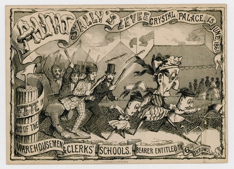 Sallys Levee néni, Crystal Palace, 1861. június 15 alkotó: English School