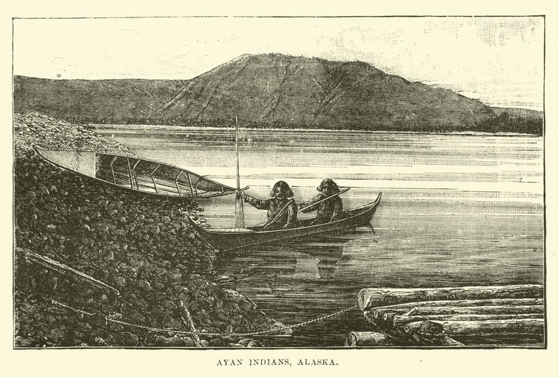 Ayan indiánok, Alaszka alkotó: English School
