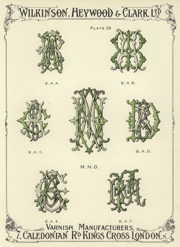 BAA, BAB, BAC, MNO, BAD, BAE, BAF alkotó: English School