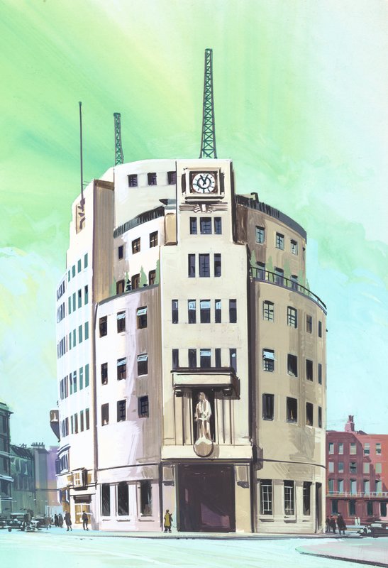 BBC főhadiszállása alkotó: English School