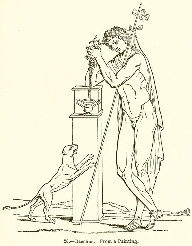 Bacchus alkotó: English School