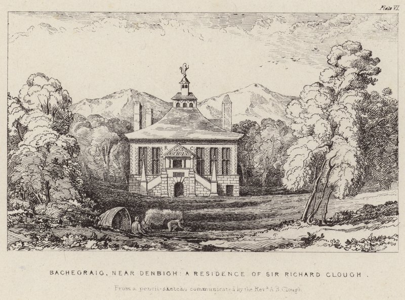 Bachegraig, Sir Richard Clough rezidenciája alkotó: English School