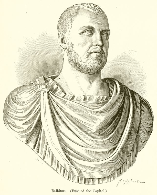 Balbinus. (A Capitolium mellszobra) alkotó: English School