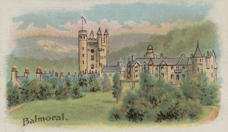 Balmoral kastély, Skócia alkotó: English School