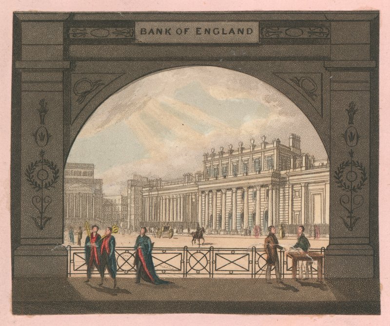 Bank of England alkotó: English School