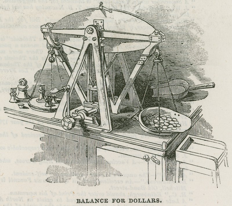 Bank of England, Bullion Office és Gold Weighing Room alkotó: English School