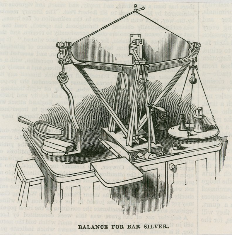 Bank of England, Bullion Office és Gold Weighing Room alkotó: English School