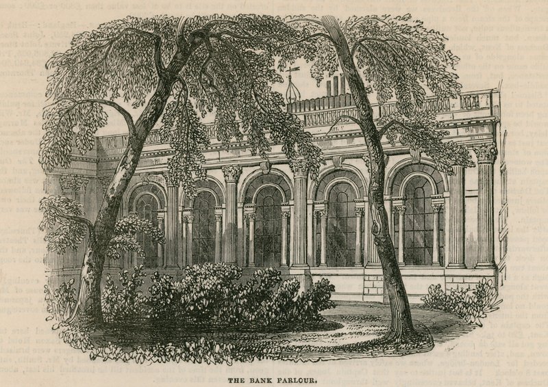 Bank of England, Garden Court alkotó: English School