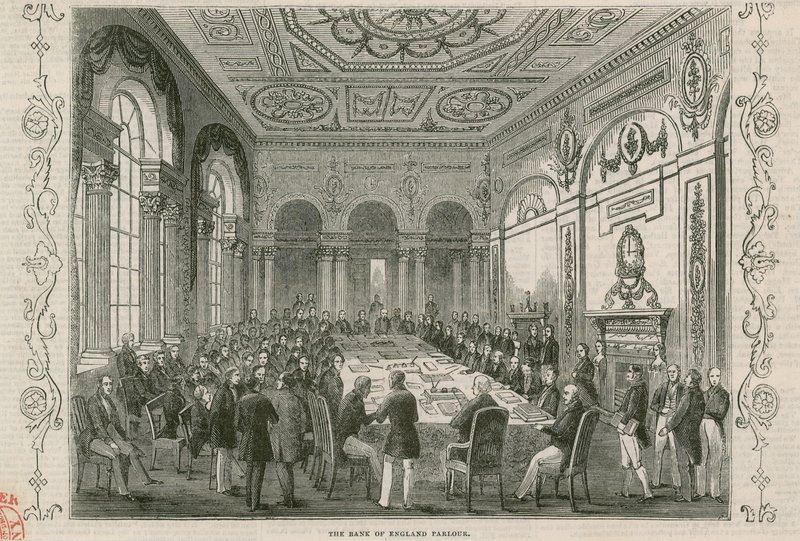 Bank of England, szalon alkotó: English School