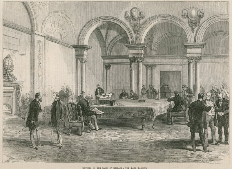 Bank of England, szalon alkotó: English School