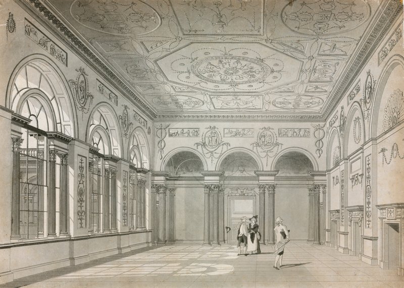 Bank of England, szalon alkotó: English School