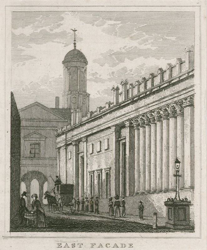 A Bank of England, Sir John Soanes fronton alkotó: English School