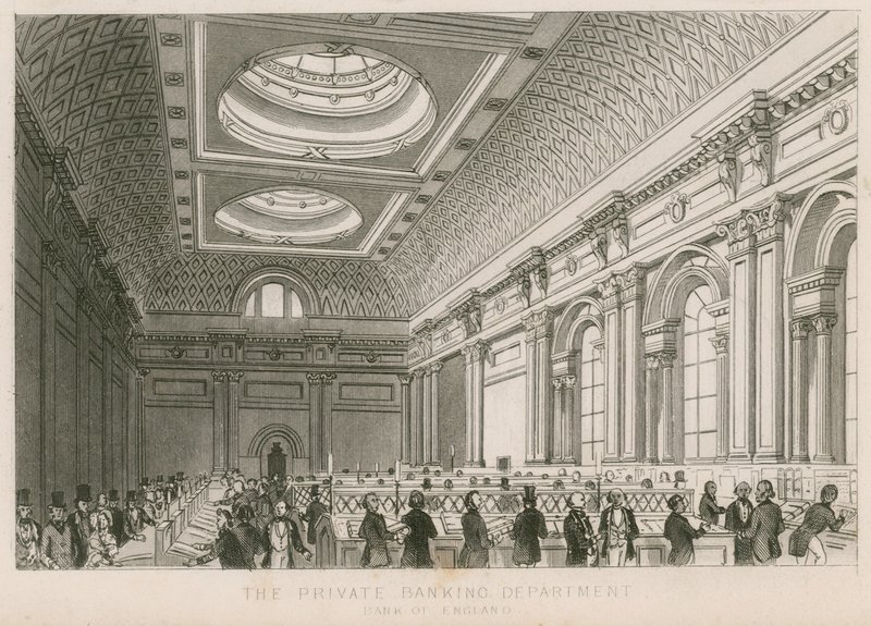 Bank of England, Private Banking Department alkotó: English School