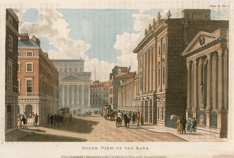 A Bank of England, a West Wing tette hozzá alkotó: English School