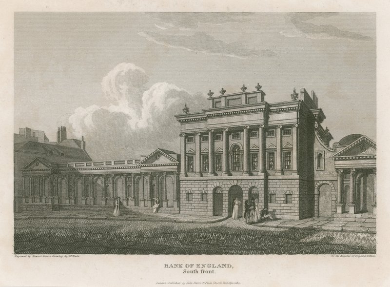 A Bank of England, a West Wing tette hozzá alkotó: English School