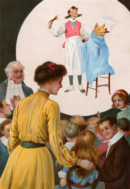 "Borbély, borbély, borotváld meg a disznót" alkotó: English School