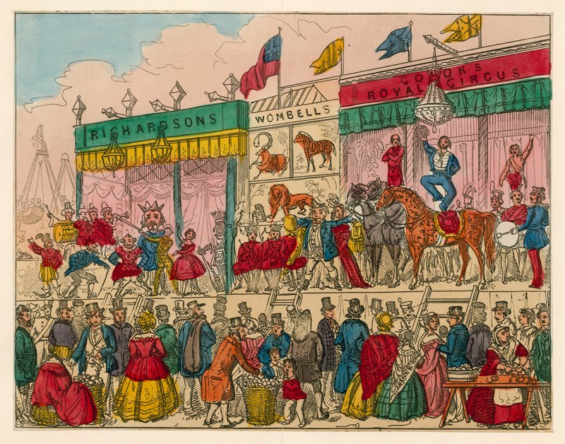 Bartholomew Fair, London alkotó: English School