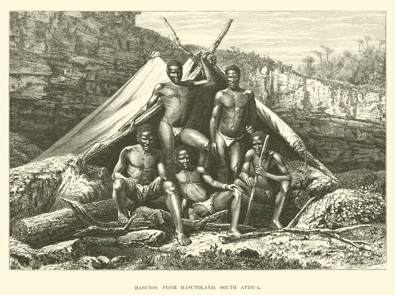 Basutos, Basutolandból, Dél-Afrikából alkotó: English School
