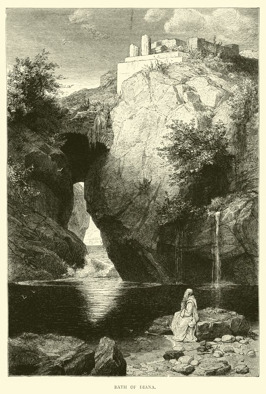 Diana fürdője alkotó: English School