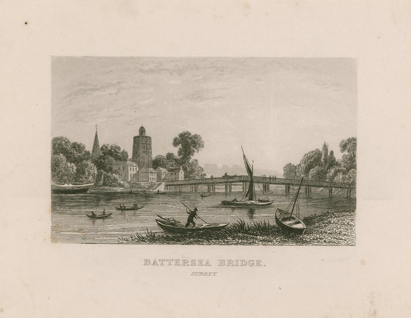 Battersea híd, Surrey alkotó: English School