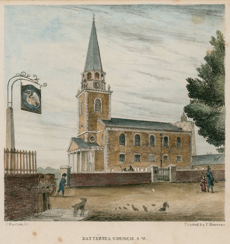 Battersea templom, Surrey alkotó: English School