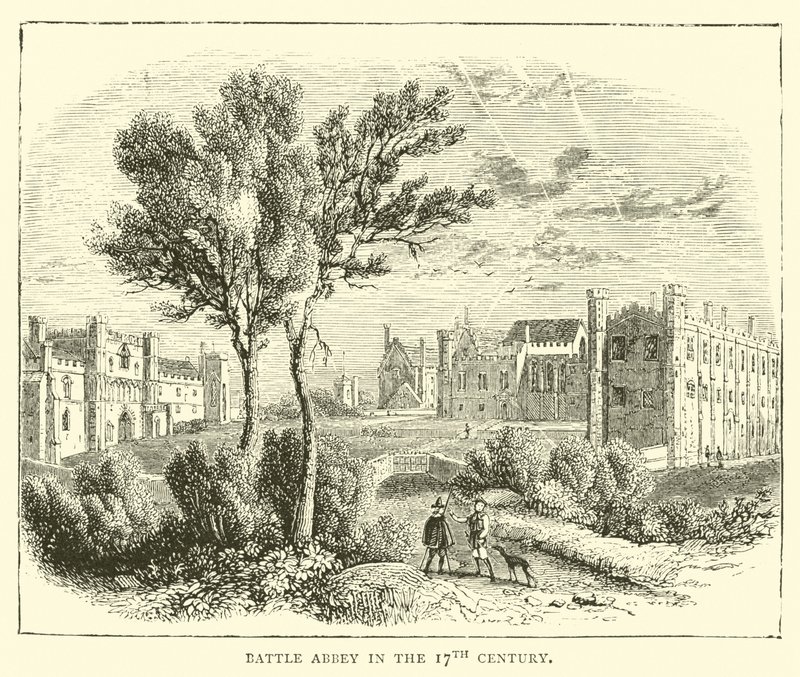 Battle Abbey a 17. században alkotó: English School