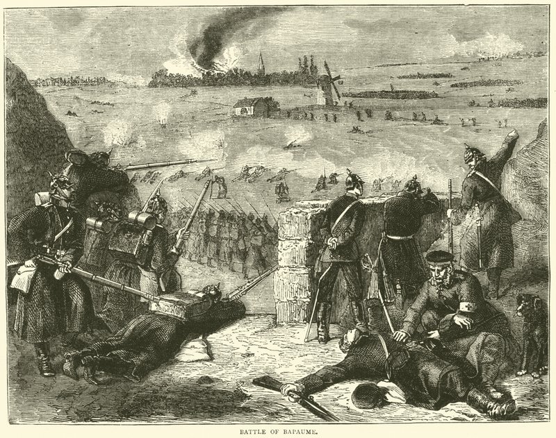 Bapaume-i csata, 1871. január alkotó: English School