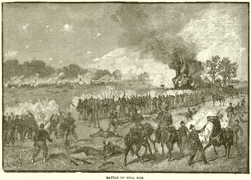 Battle of Bull Run alkotó: English School