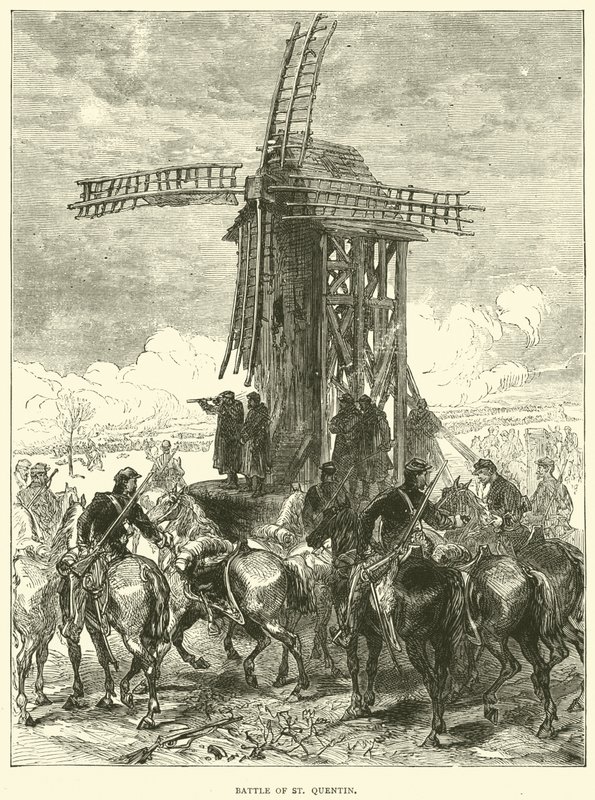 St Quentini csata, 1871. január alkotó: English School