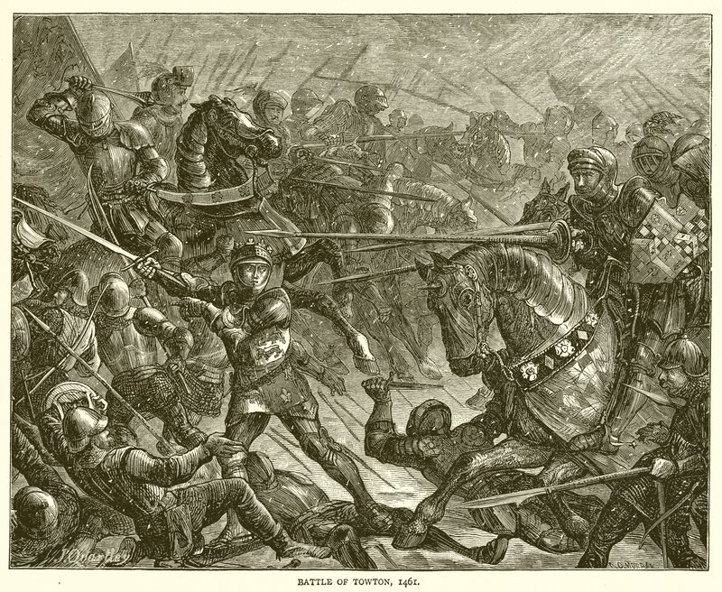 Towtoni csata, 1461 alkotó: English School