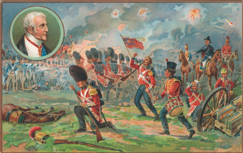 Waterloo-i csata, 1815. június 18 alkotó: English School